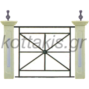 Καγκελο Μπαλκονιου Νο38