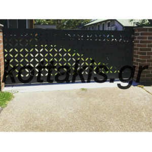 Πόρτες Περίφραξης Με Κοπή Laser Α9026