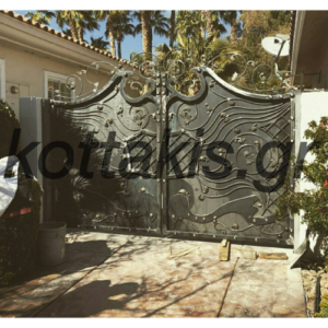 Πόρτες Περίφραξης Με Κοπή Laser Α9027