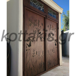 Πόρτες Περίφραξης Με Κοπή Laser Α9030