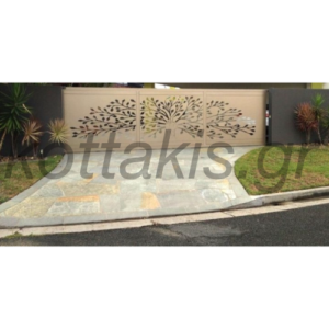 Πόρτες Περίφραξης Με Κοπή Laser Α9015