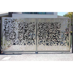 Πόρτες Περίφραξης Με Κοπή Laser Α9017