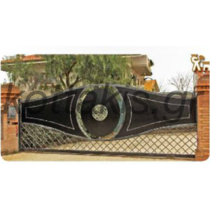 Πόρτες Περίφραξης Με Κοπή Laser Α9022