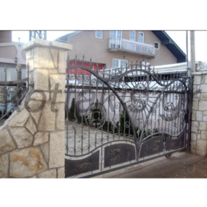 Πόρτες Περίφραξης Με Κοπή Laser Α9024