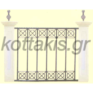 Καγκελο Μπαλκονιου Νο37