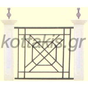 Καγκελο Μπαλκονιου Νο40