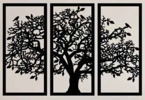 Επιτοίχια Διακοσμητικά - Τοίχου  -Birds on Tree