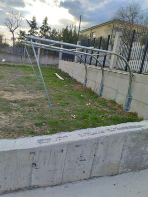 📗 Εκτίμηση Στατικής Επάρκειας για Σκίαστρο Φ88 με Δίχτυ