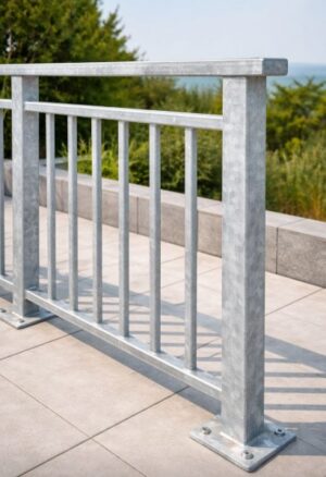 Κάγκελα Θερμού Γαλβανίσματος – Μασίφ Κατασκευή Ακραίας Αντοχής