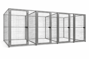 Περίφραξη Σκύλου - Πάρκο Σκύλου Β.Τ 2,0Χ8,0Χ2,0 - 4 Πορτες