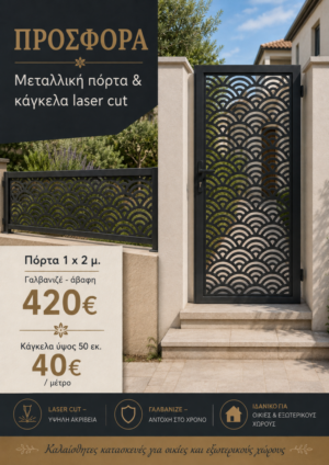Πόρτα Κοπης laser 45offer